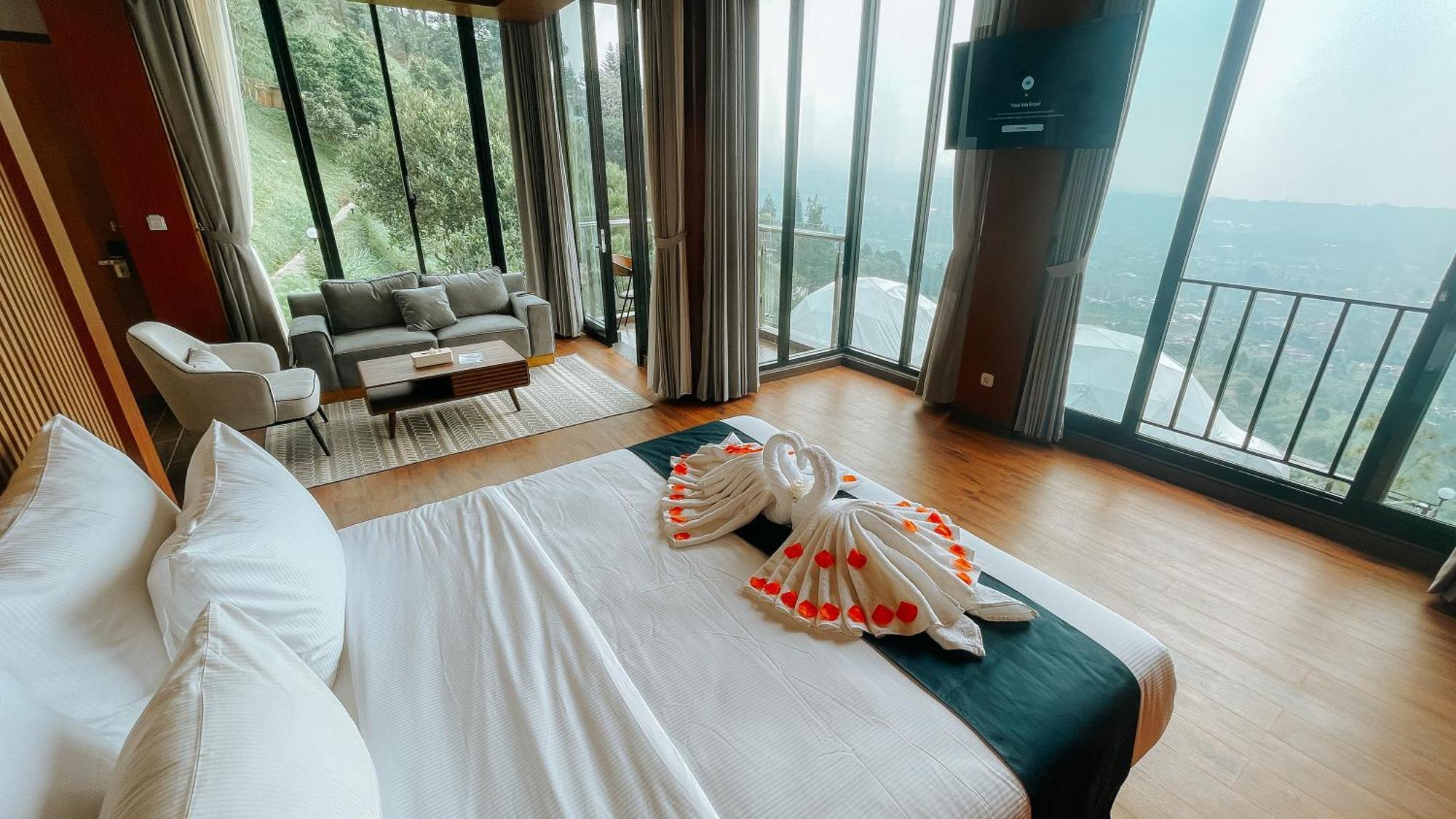 צ'יסרואה Damar Langit Resort מראה חיצוני תמונה